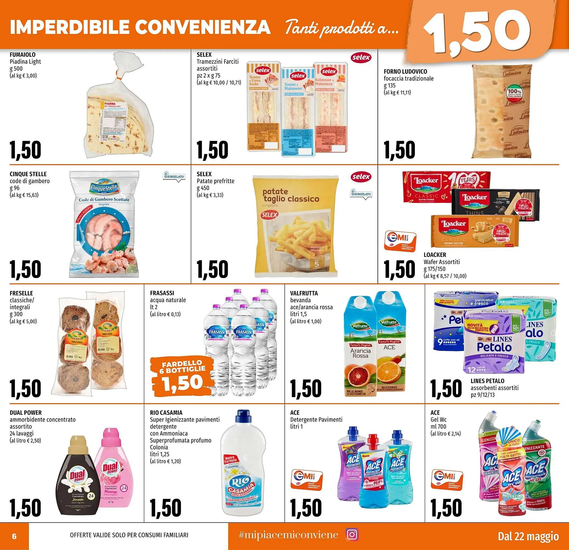 Volantino Emi Supermercati da 22 maggio a 4 giugno di 2025 - Pagina del volantino 6