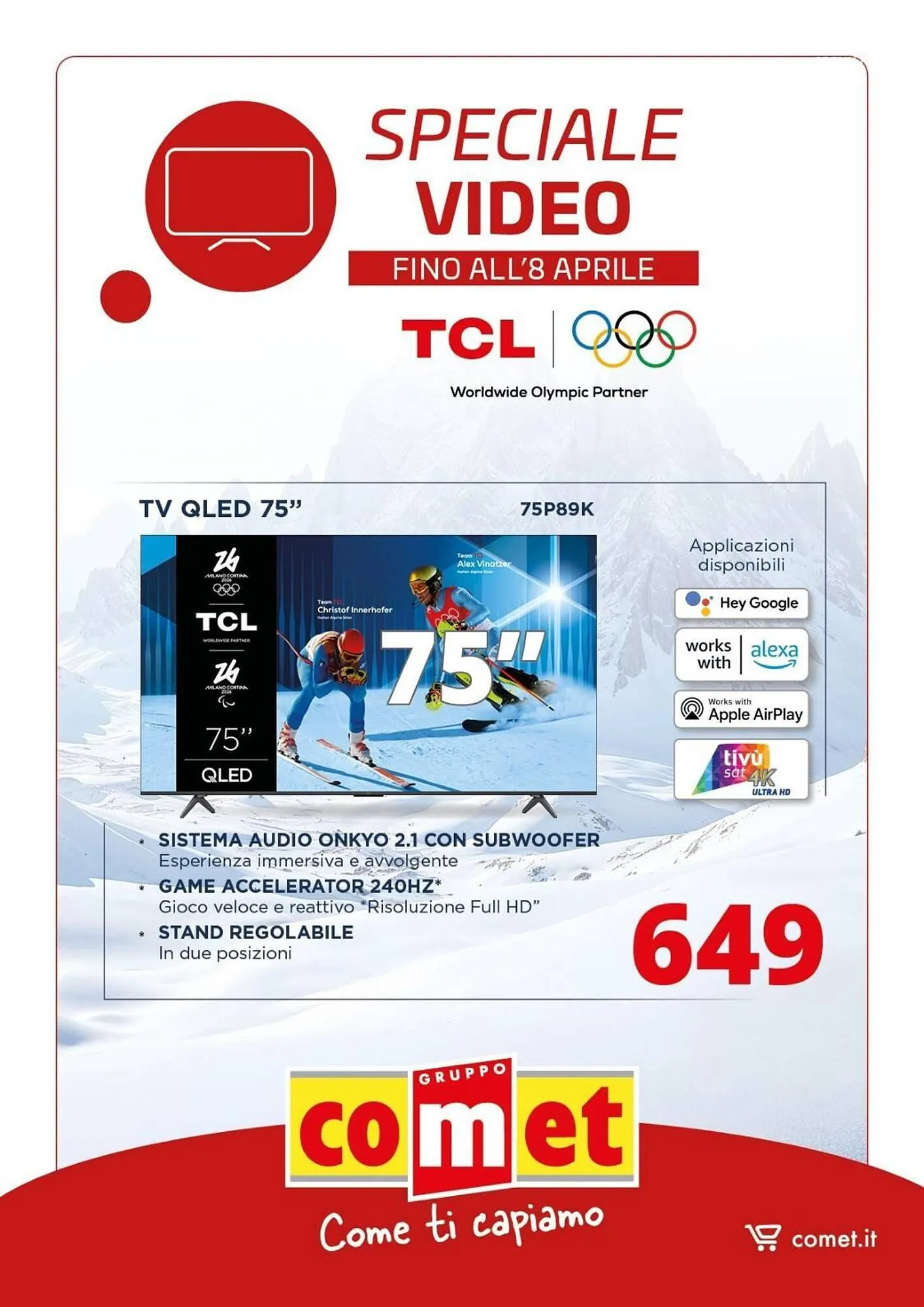 Volantino Comet da 19 marzo a 8 aprile di 2026 - Pagina del volantino 1