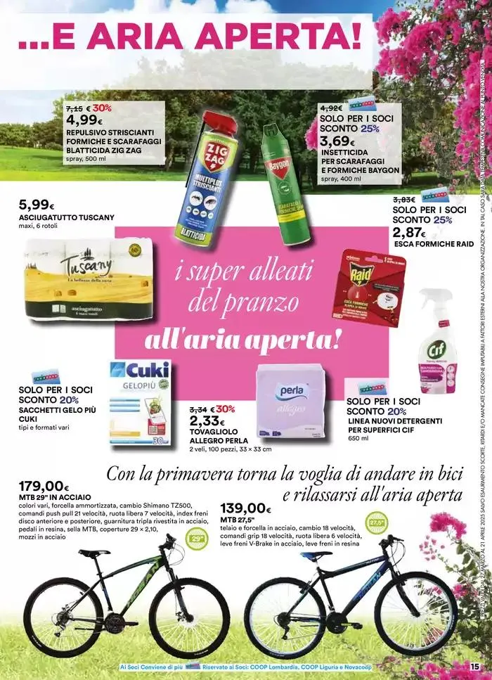 Catalogo Primavera da 27 marzo a 21 aprile di 2025 - Pagina del volantino 15