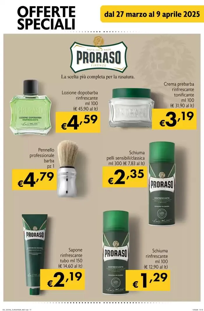 Offerte Speciali da 1 aprile a 9 aprile di 2025 - Pagina del volantino 17