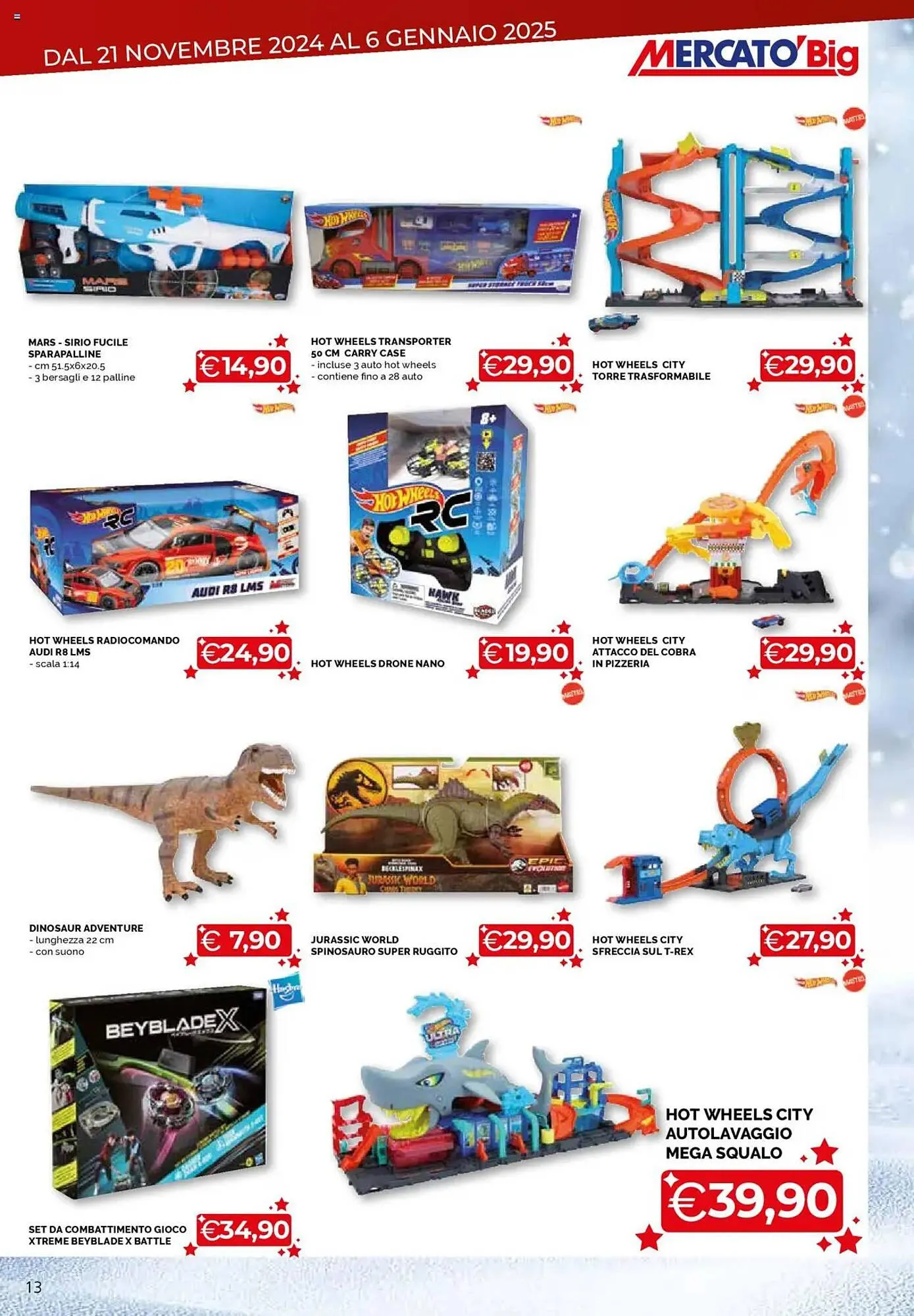 Volantino Mercatò Big da 21 novembre a 6 gennaio di 2025 - Pagina del volantino 13