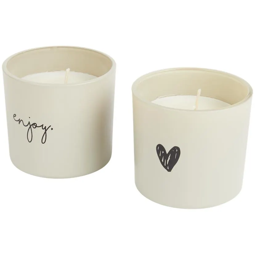 Cofanetto regalo con candele profumate