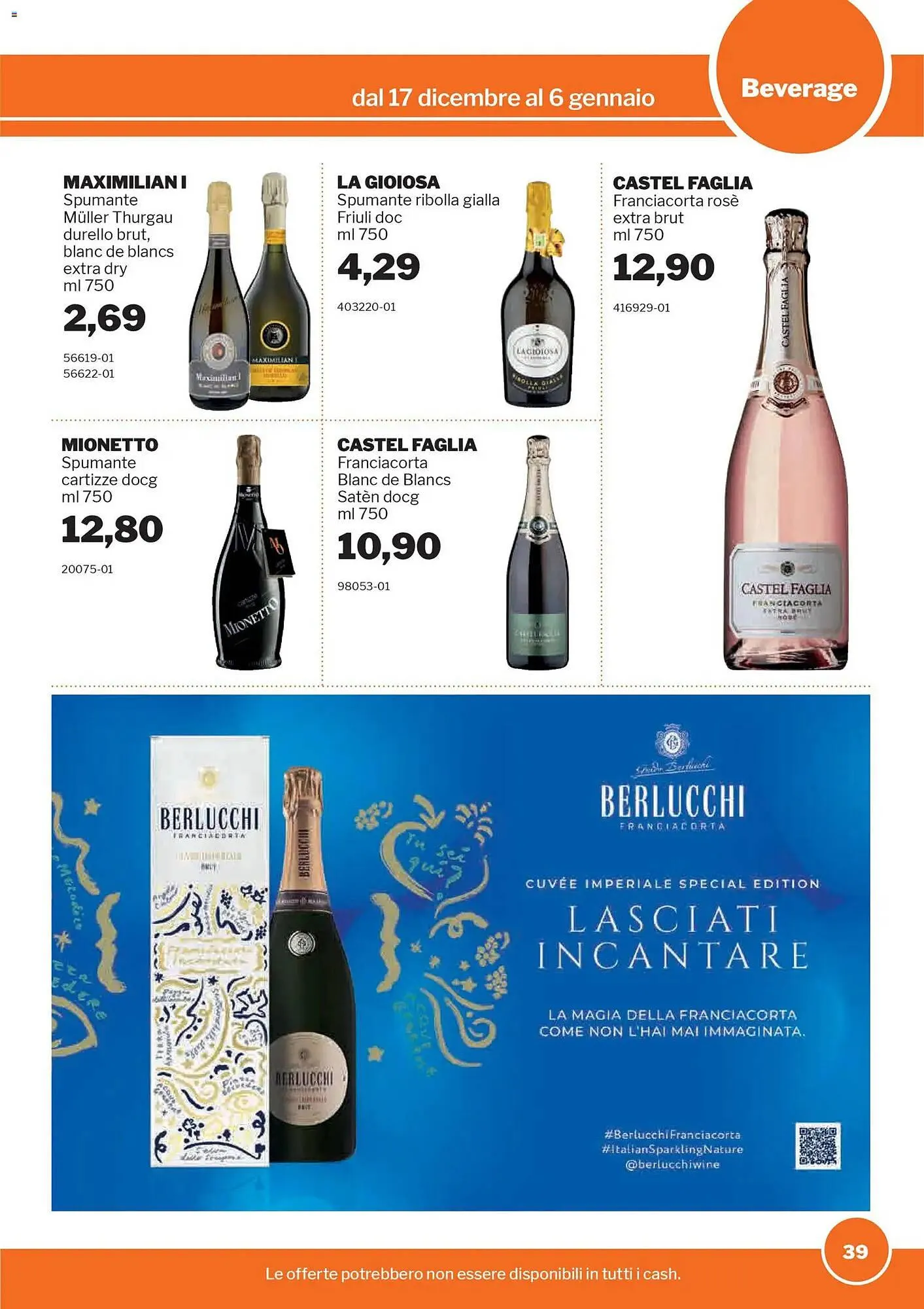 Volantino GrosMarket da 17 dicembre a 6 gennaio di 2026 - Pagina del volantino 39