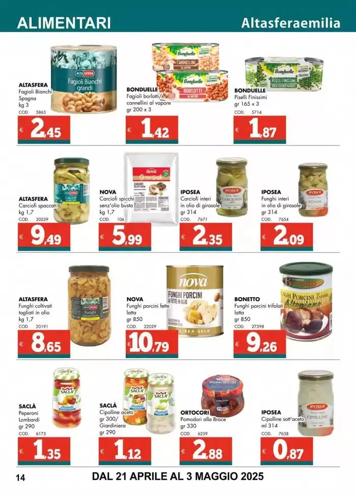 Speciale fast food da 22 aprile a 3 maggio di 2025 - Pagina del volantino 14