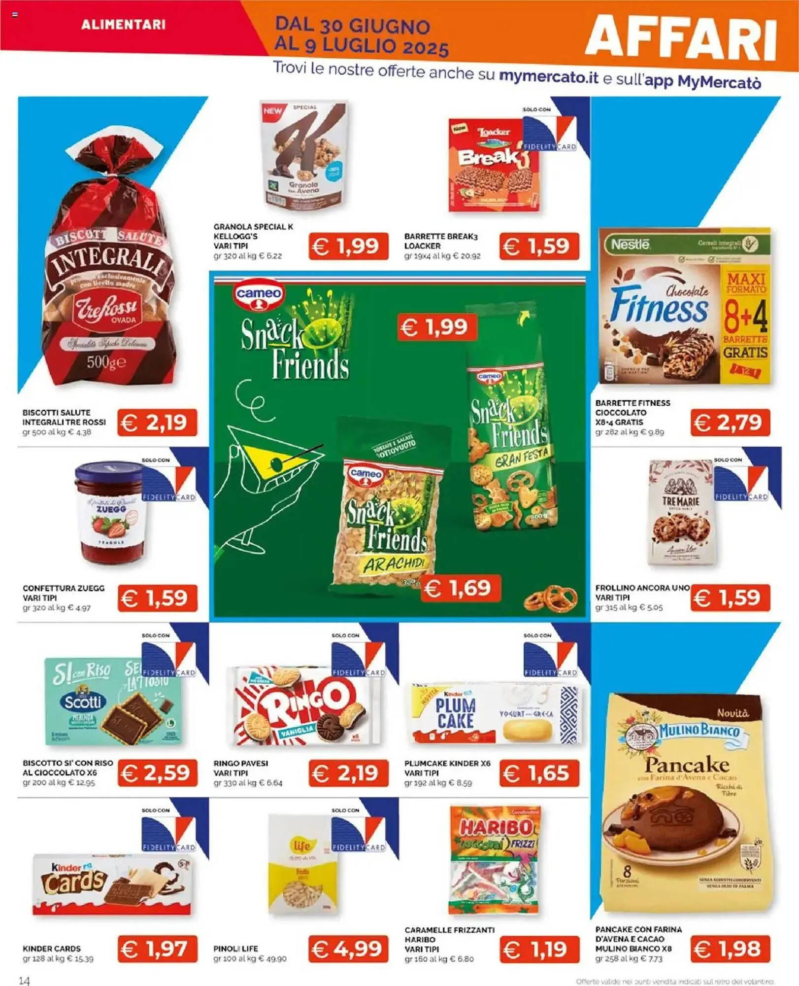 Volantino Mercatò Extra da 30 giugno a 9 luglio di 2025 - Pagina del volantino 14