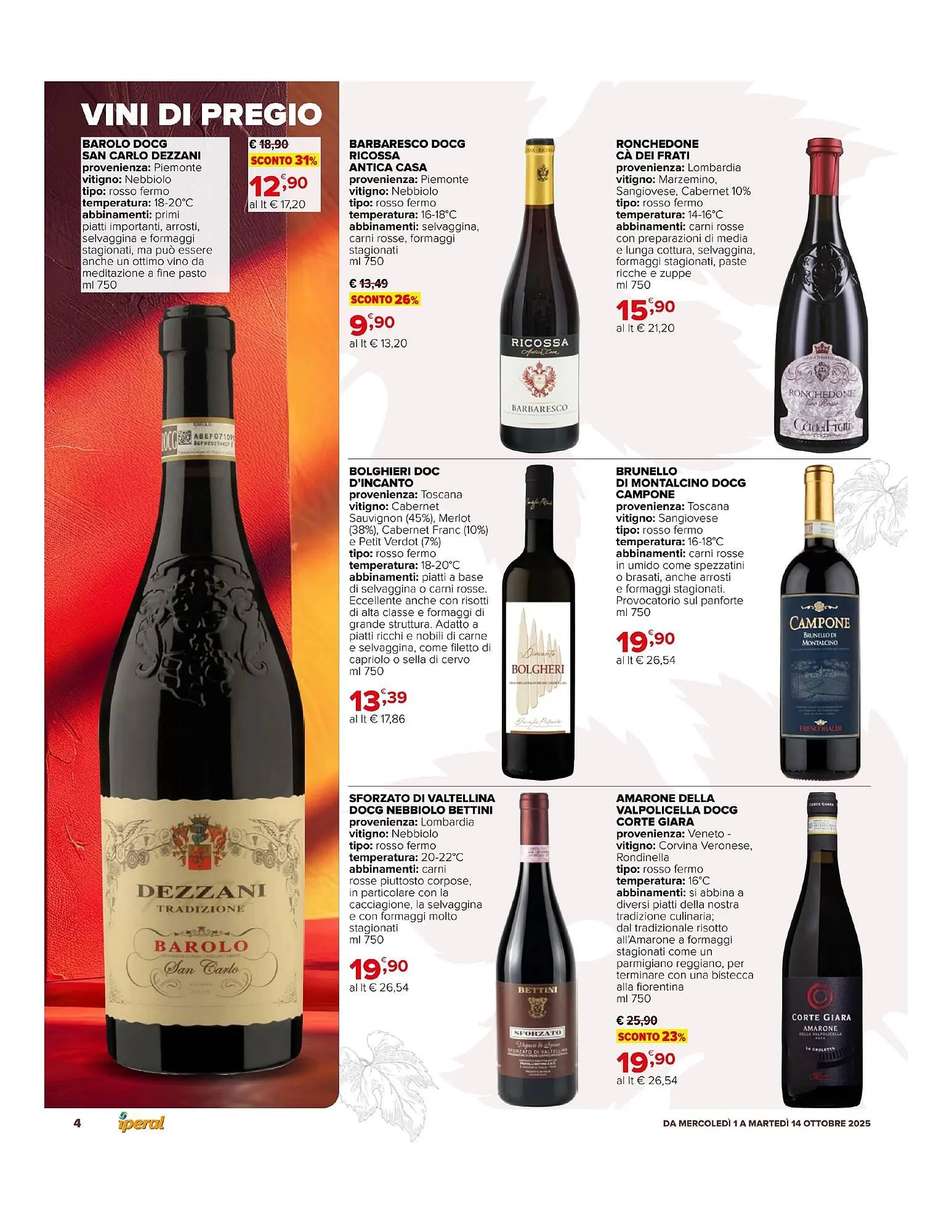 Volantino Iperal da 1 ottobre a 14 ottobre di 2025 - Pagina del volantino 4