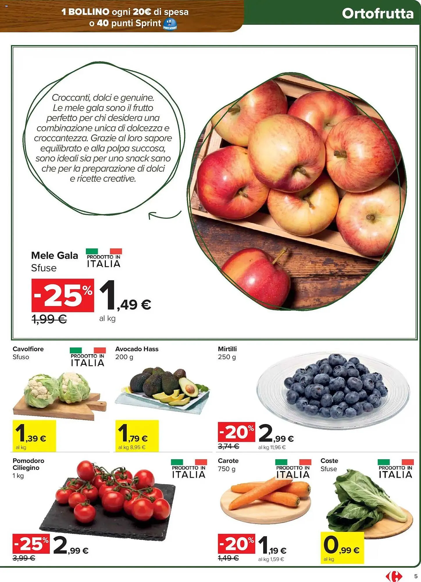 Volantino Carrefour Market da 17 febbraio a 1 marzo di 2026 - Pagina del volantino 5