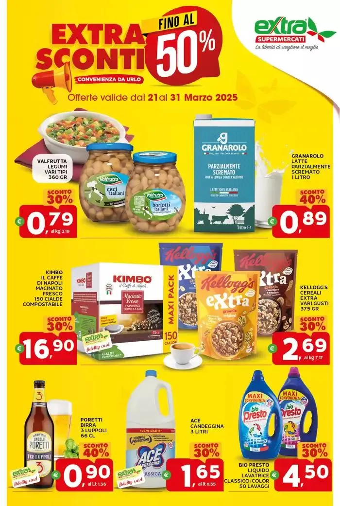 Extra sconti -50% da 21 marzo a 31 marzo di 2025 - Pagina del volantino 3
