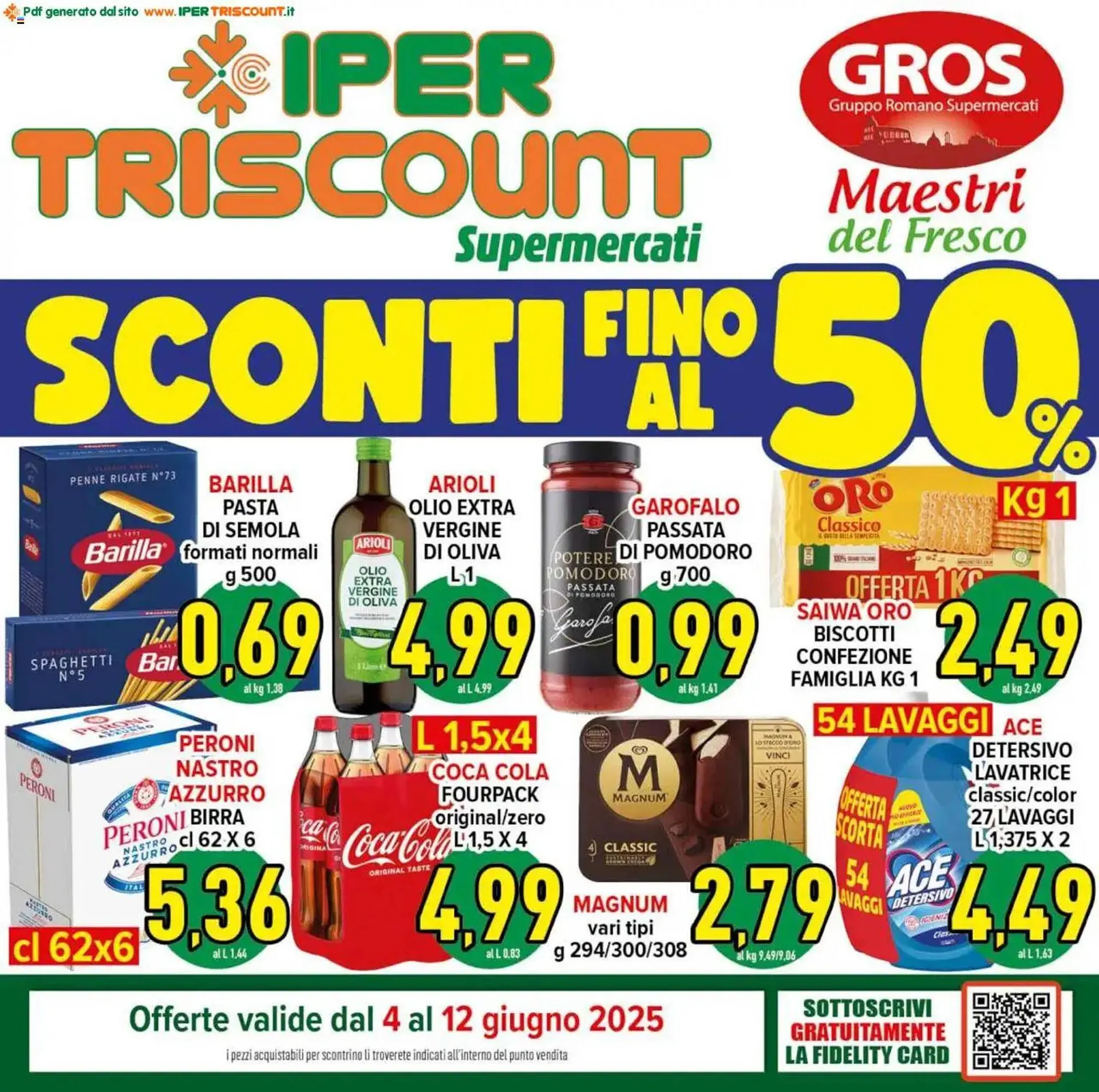 Volantino Iper Triscount - 1