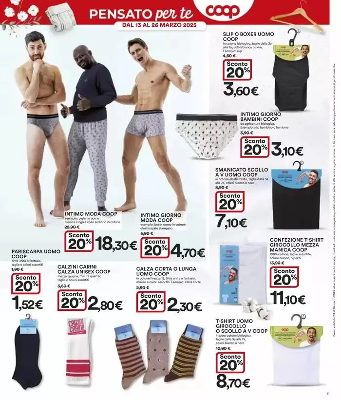 Sconti 30% - 40% - 50% da 13 marzo a 26 marzo di 2025 - Pagina del volantino 21