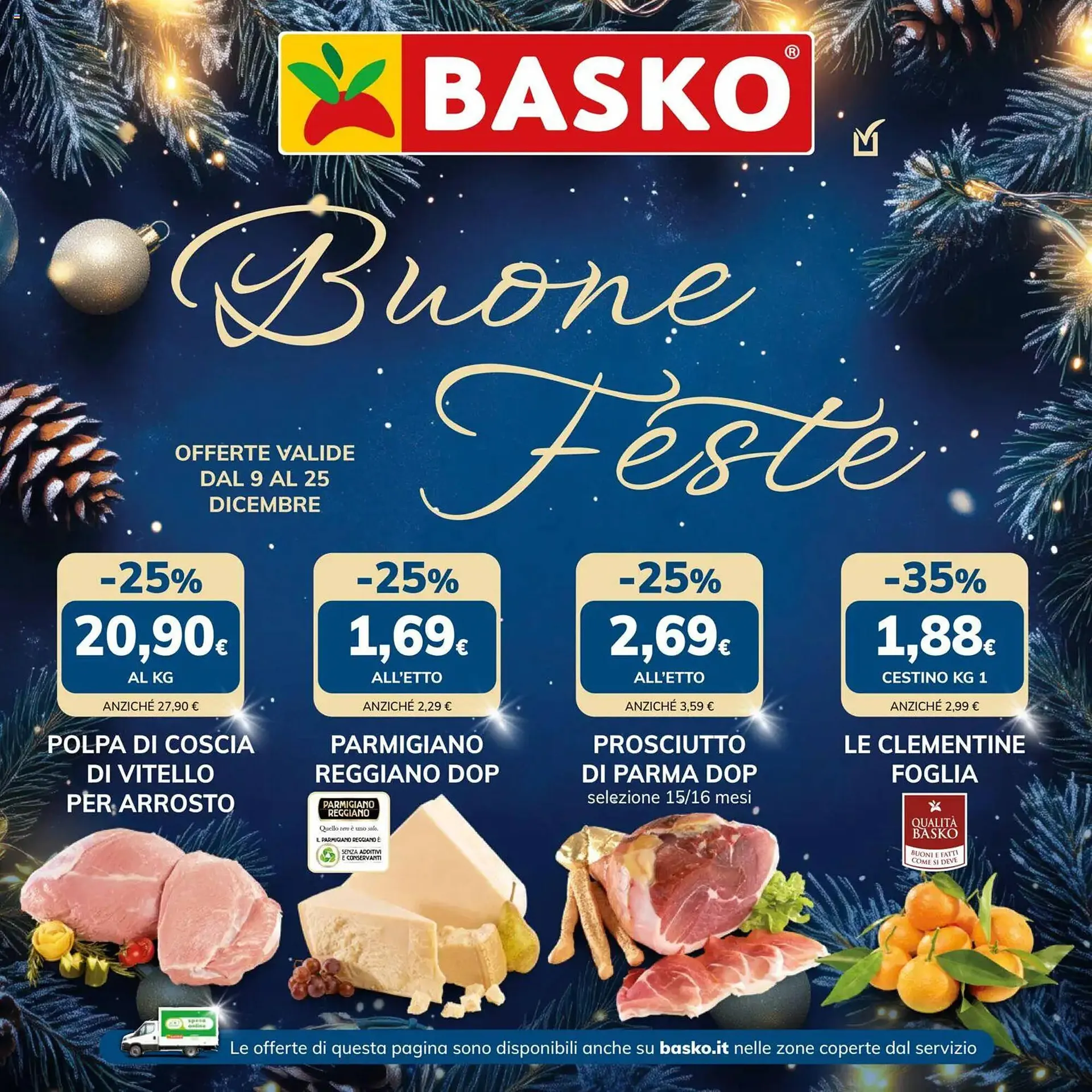 Volantino Basko da 9 dicembre a 25 dicembre di 2025 - Pagina del volantino 1