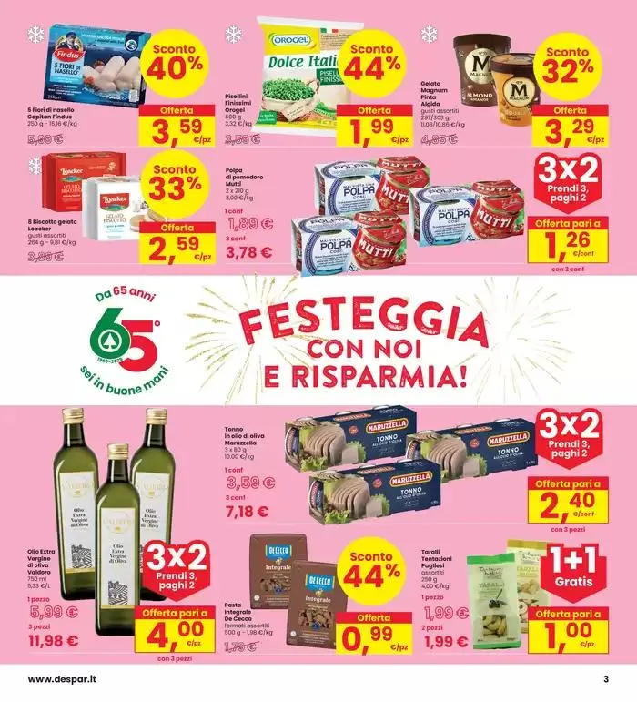 Corrono gli sconti fino al 50% da 8 maggio a 21 maggio di 2025 - Pagina del volantino 3