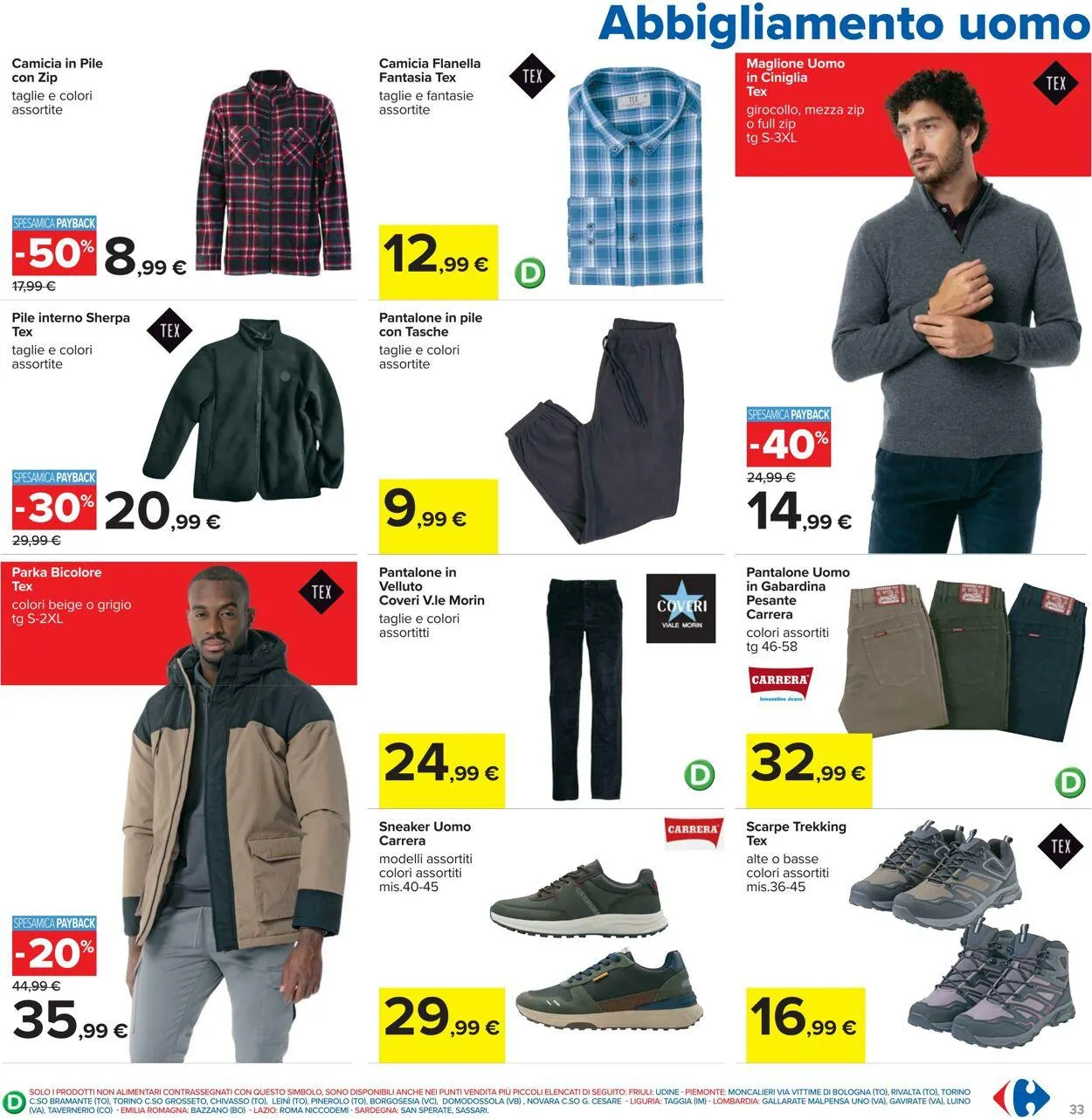 Carrefour Volantino attuale da 7 novembre a 16 novembre di 2025 - Pagina del volantino 33