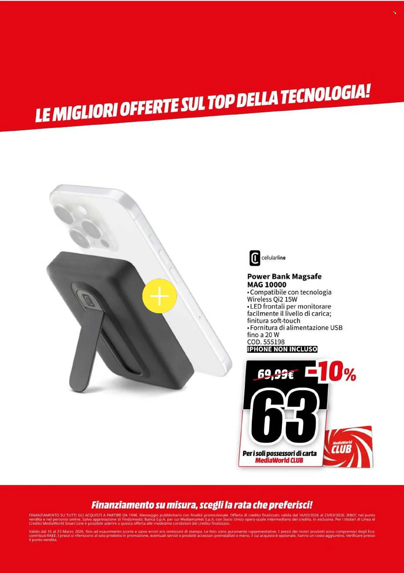 Volantino MediaWorld da 16 marzo a 23 marzo di 2026 - Pagina del volantino 28