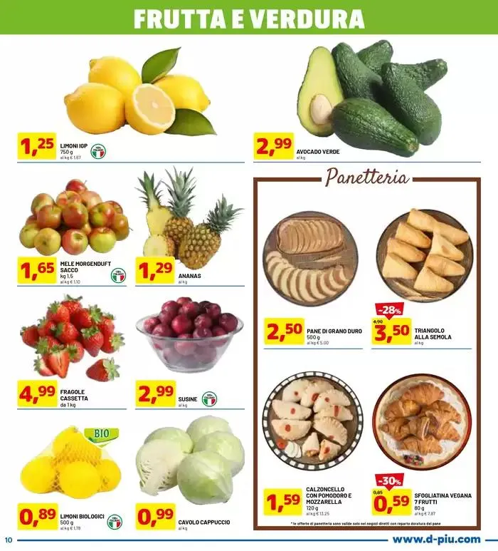 Sotto costo da 27 marzo a 5 aprile di 2025 - Pagina del volantino 10