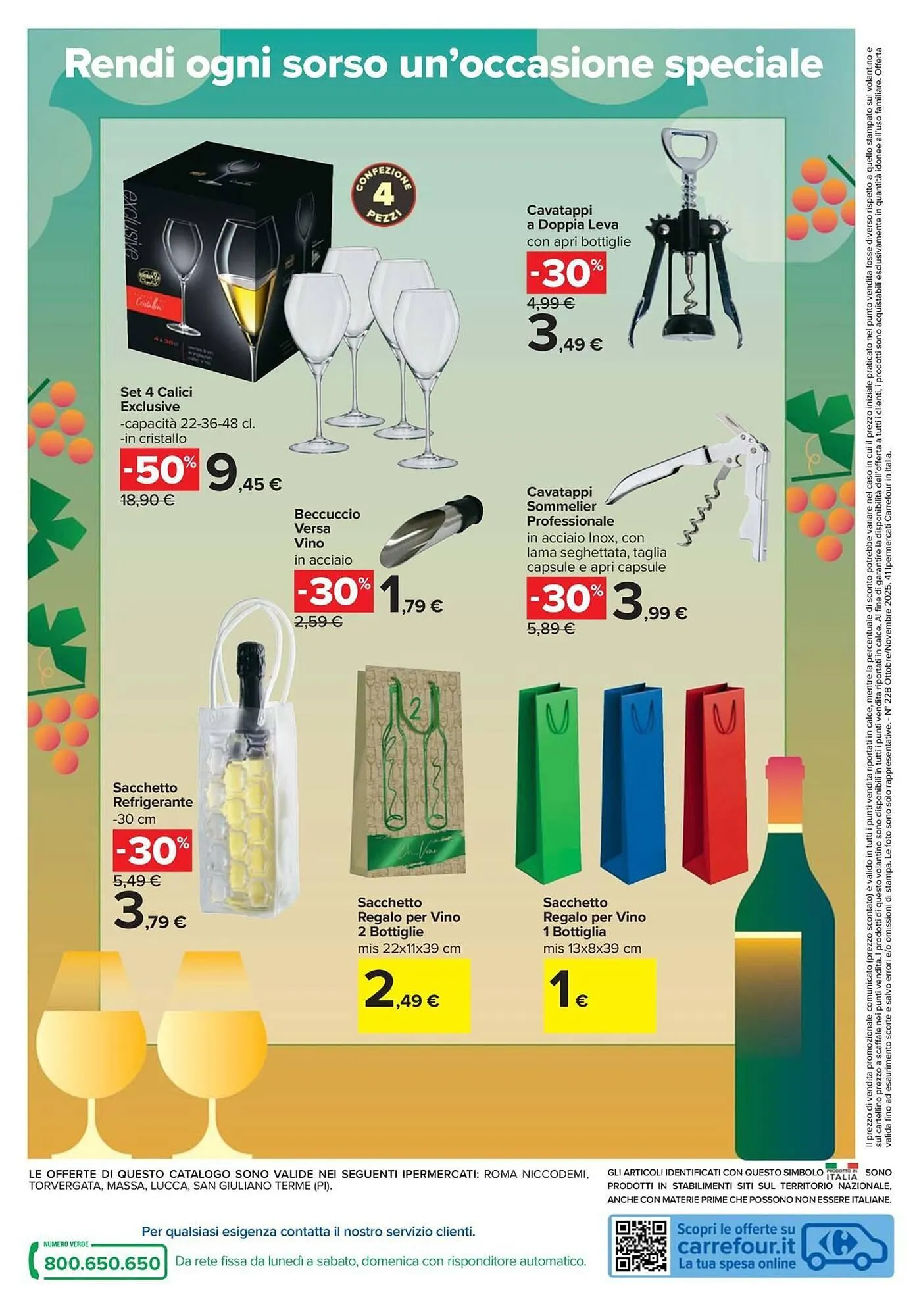Volantino Carrefour Iper da 6 ottobre a 9 novembre di 2025 - Pagina del volantino 32