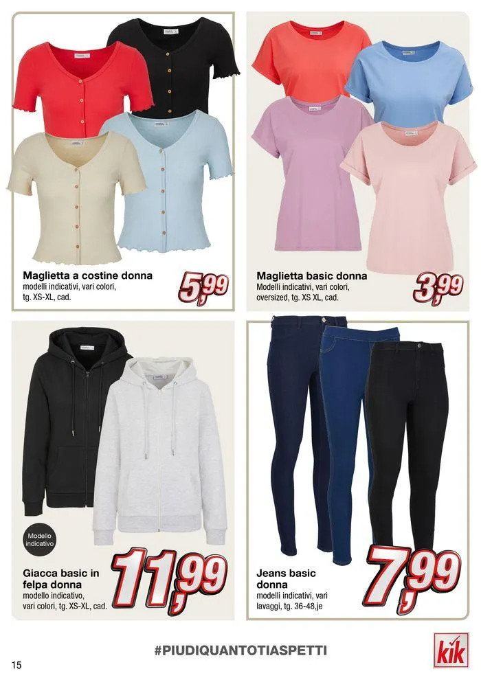 Inizia la scuola a prezzi convenienza da 8 agosto a 18 agosto di 2024 - Pagina del volantino 15