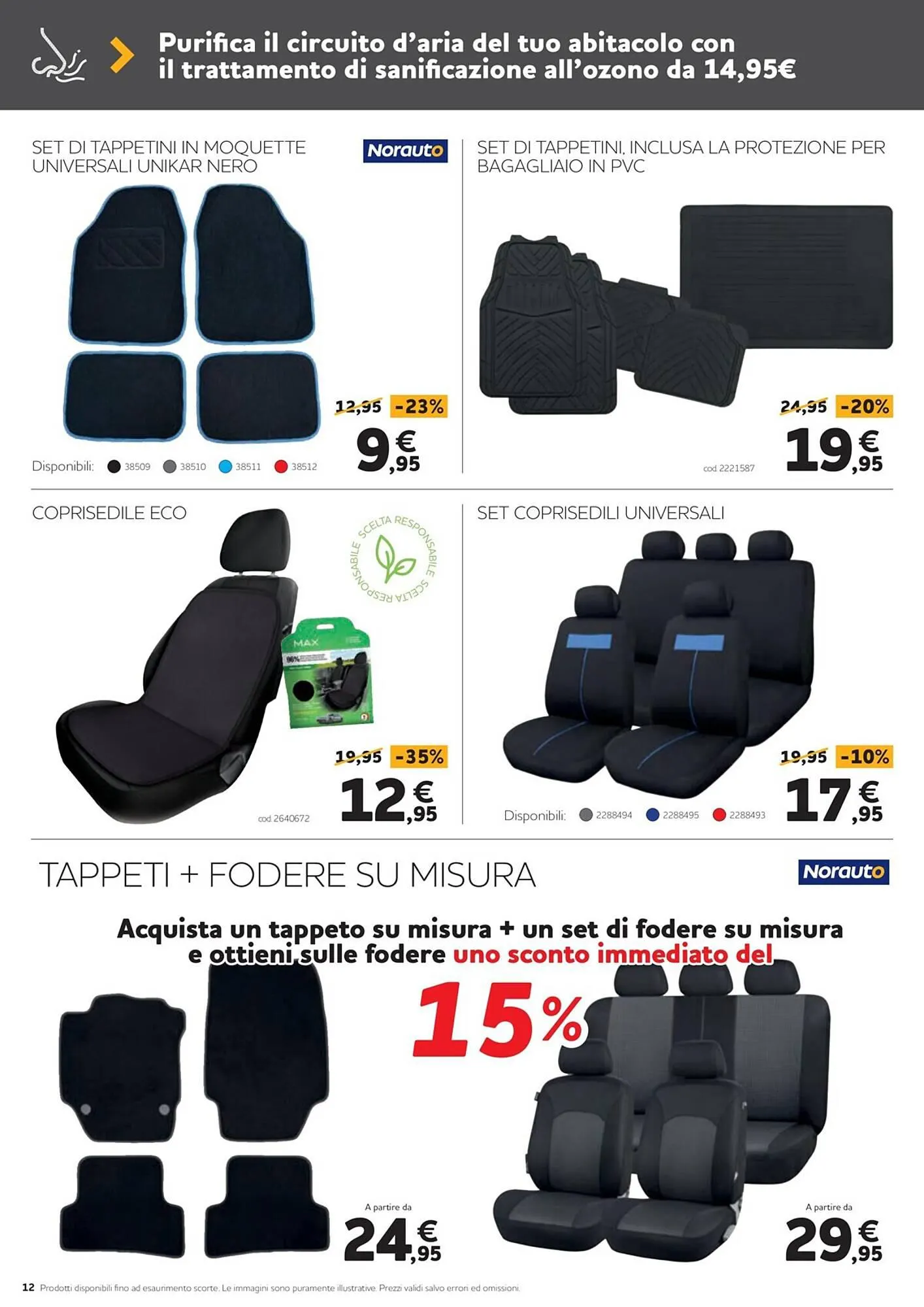 Volantino Norauto da 27 luglio a 30 agosto di 2023 - Pagina del volantino 12