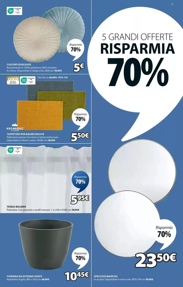 Festeggiamo 100 negozi in Italia da 3 aprile a 30 aprile di 2025 - Pagina del volantino 3