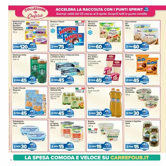 Sconti fino al 50% da 25 marzo a 7 aprile di 2025 - Pagina del volantino 22