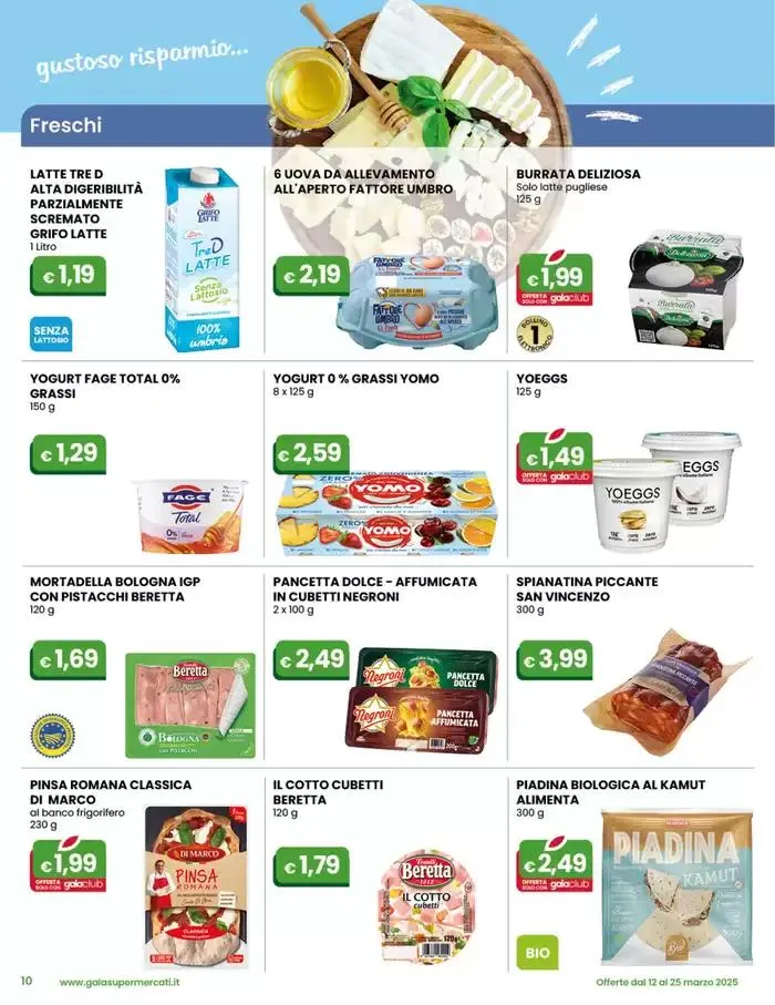 Offerte di Primavera da 12 marzo a 25 marzo di 2025 - Pagina del volantino 10