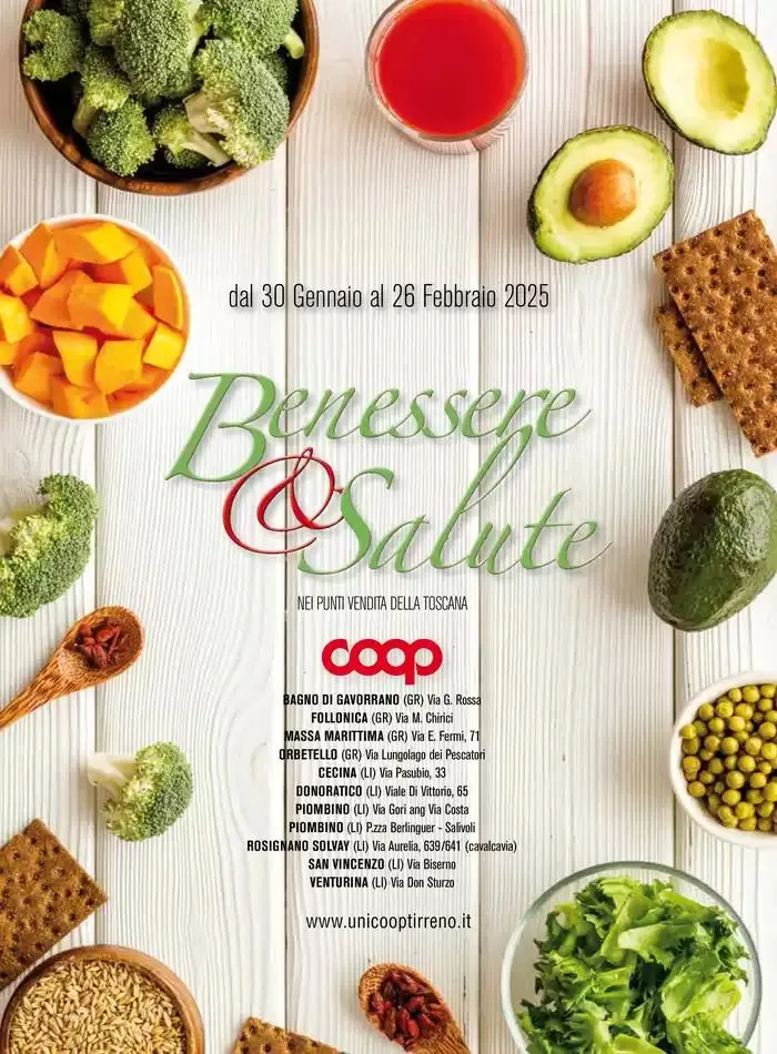 Benessere e salute da 30 gennaio a 26 febbraio di 2025 - Pagina del volantino 1
