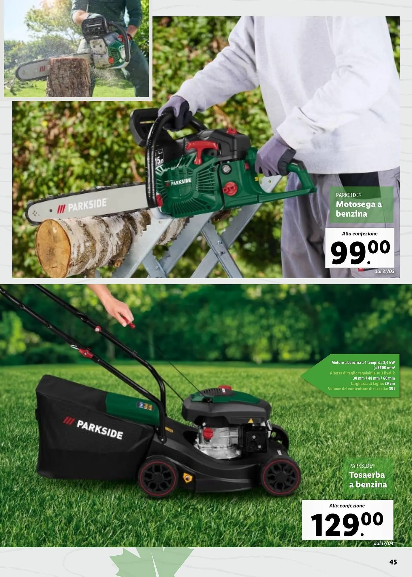 Volantino Lidl da 4 aprile a 31 maggio di 2025 - Pagina del volantino 45