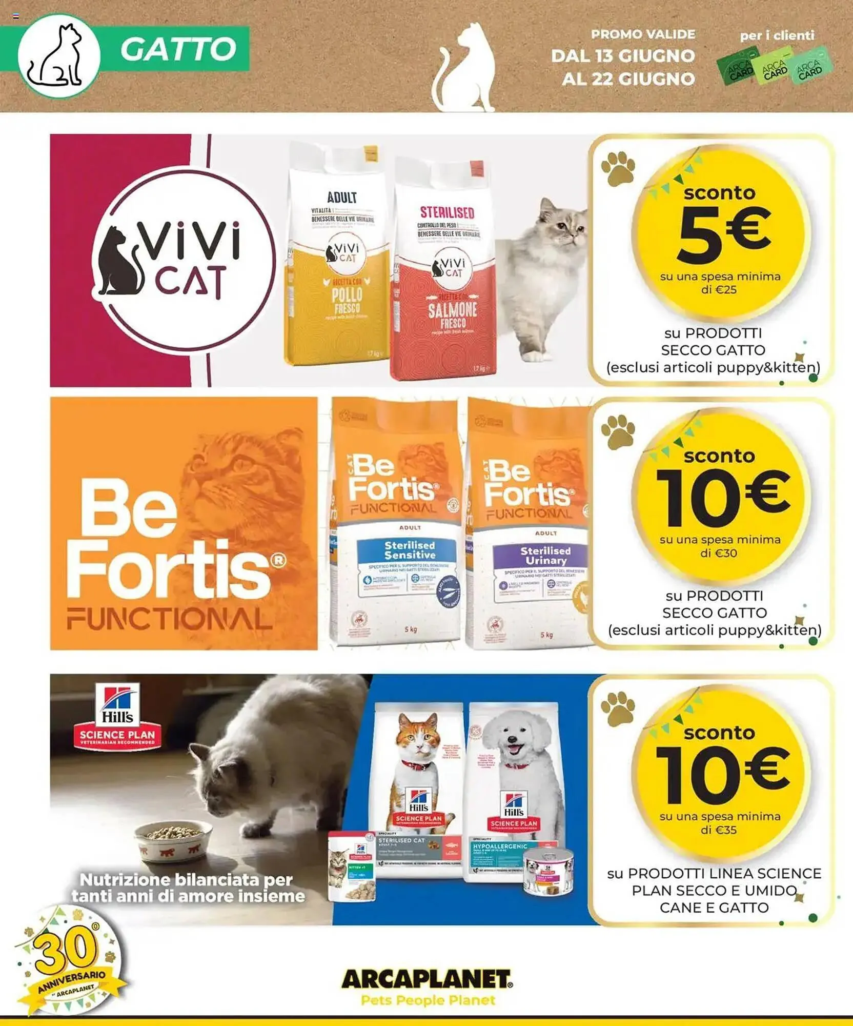 Volantino Arcaplanet da 13 giugno a 22 giugno di 2025 - Pagina del volantino 12