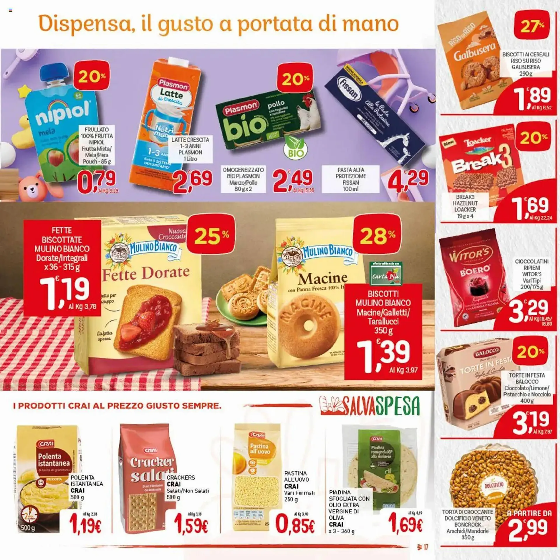 Volantino Crai da 2 ottobre a 15 ottobre di 2025 - Pagina del volantino 17