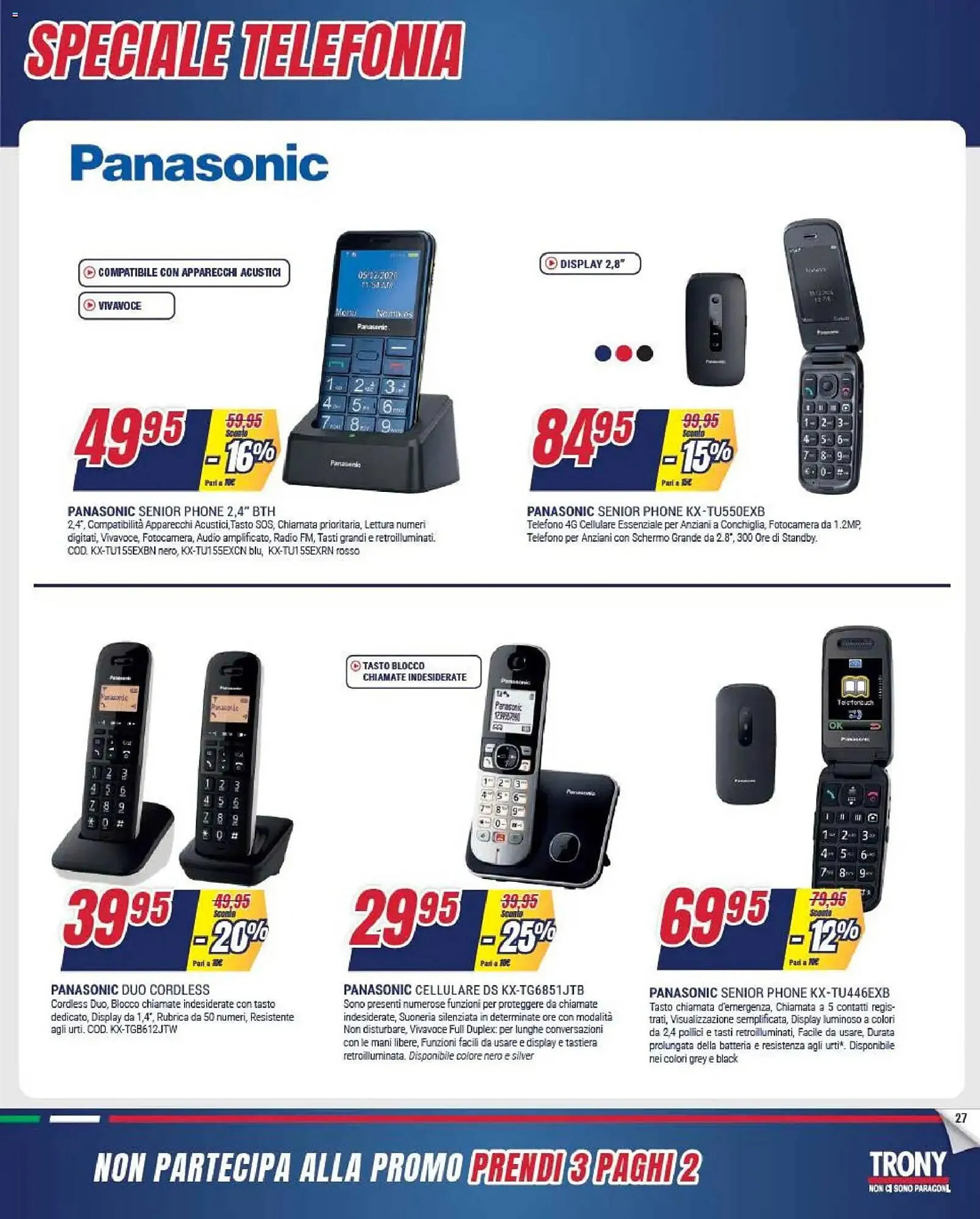 Volantino Trony da 30 ottobre a 24 novembre di 2025 - Pagina del volantino 27