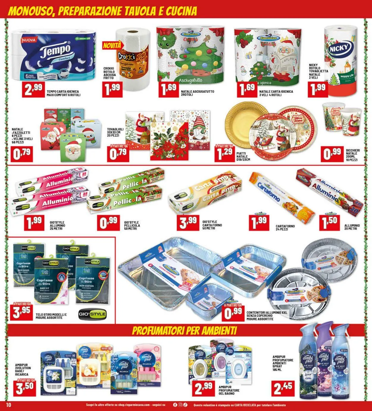 Risparmio Casa Volantino attuale da 24 novembre a 30 novembre di 2025 - Pagina del volantino 10