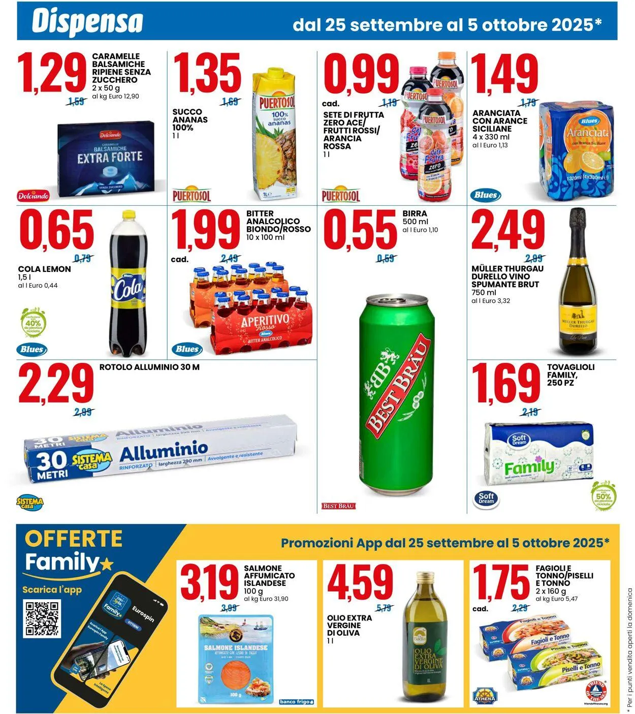 EURO Spin Volantino attuale da 25 settembre a 5 ottobre di 2025 - Pagina del volantino 4