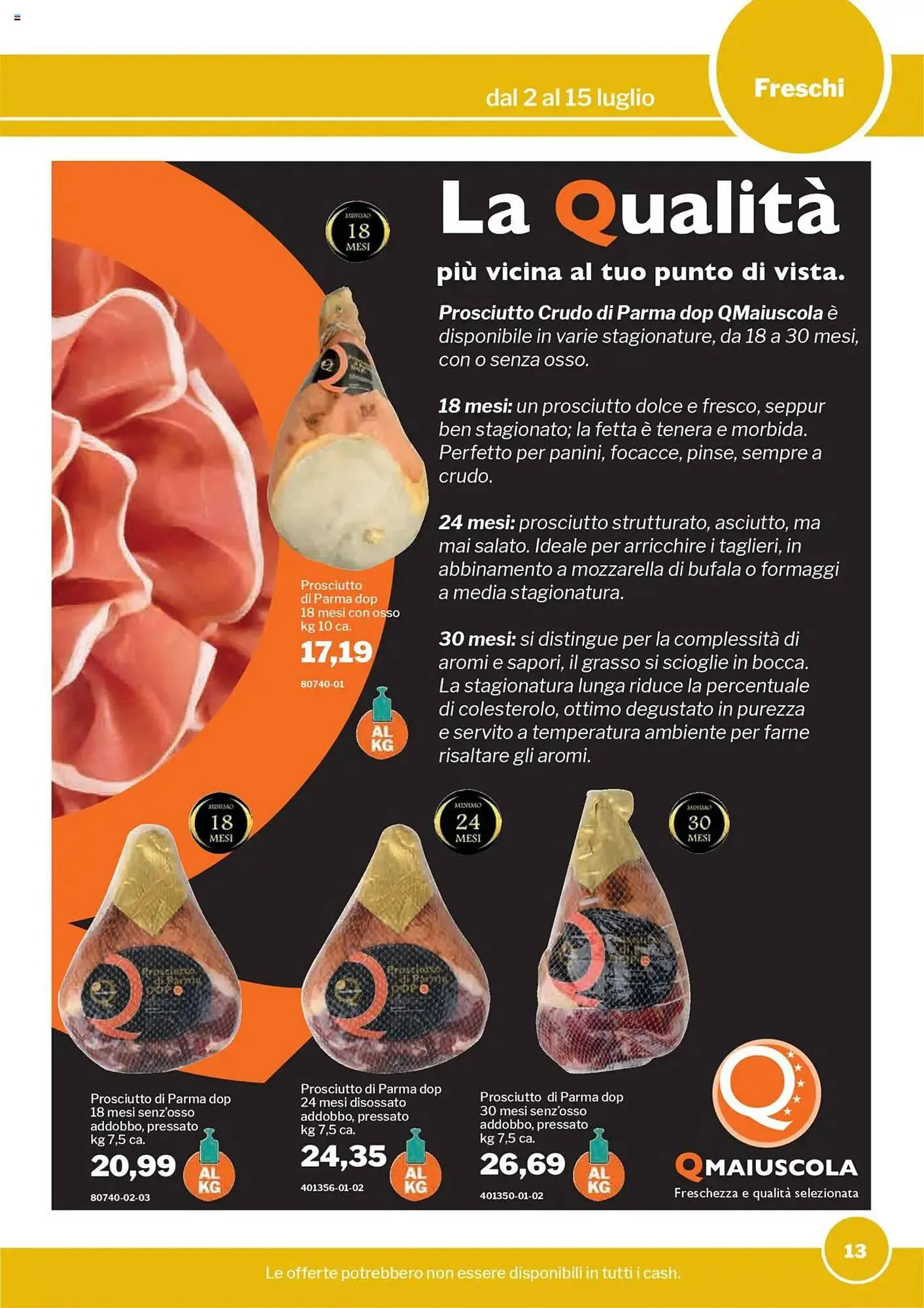 Volantino GrosMarket da 2 luglio a 15 luglio di 2025 - Pagina del volantino 13