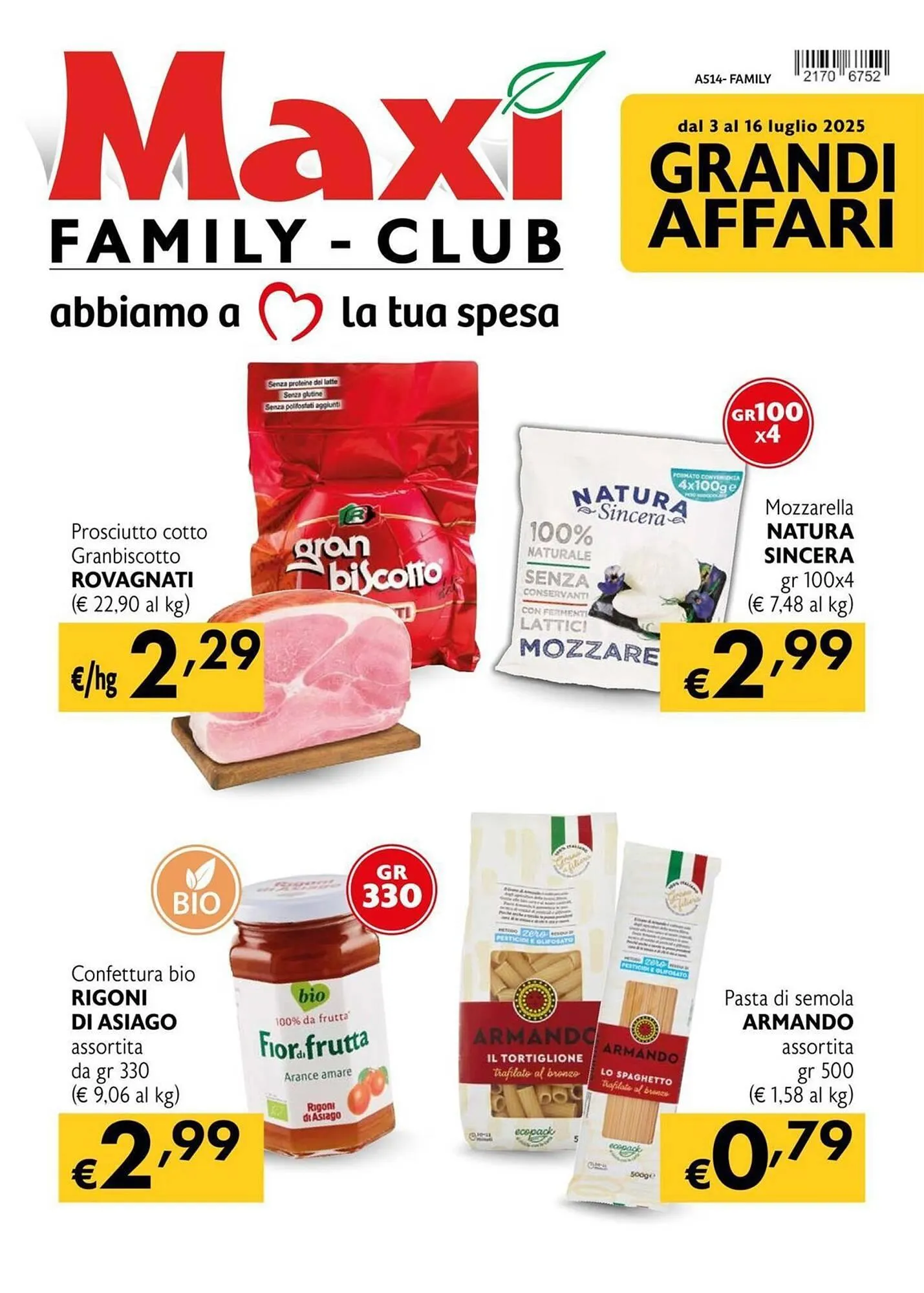 Volantino Maxi Family - 1