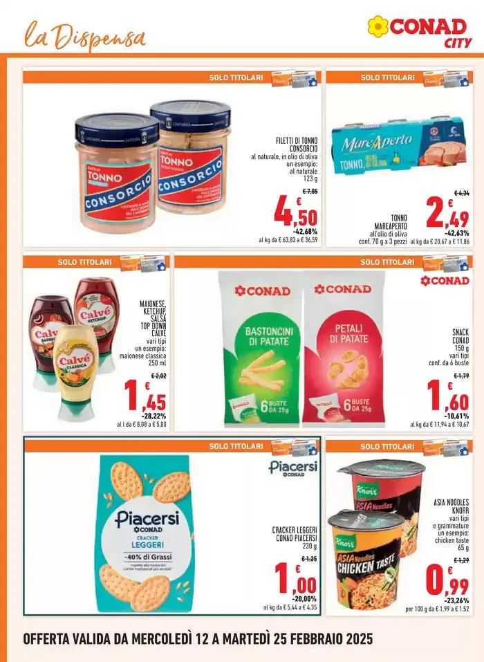 Taglio netto da 12 febbraio a 25 febbraio di 2025 - Pagina del volantino 10