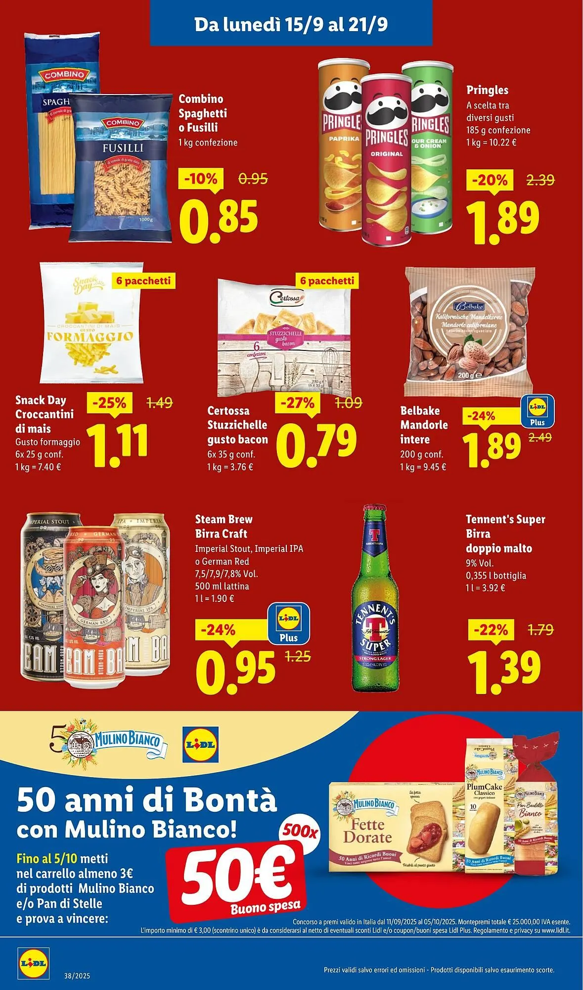 Volantino Lidl da 15 settembre a 21 settembre di 2025 - Pagina del volantino 16