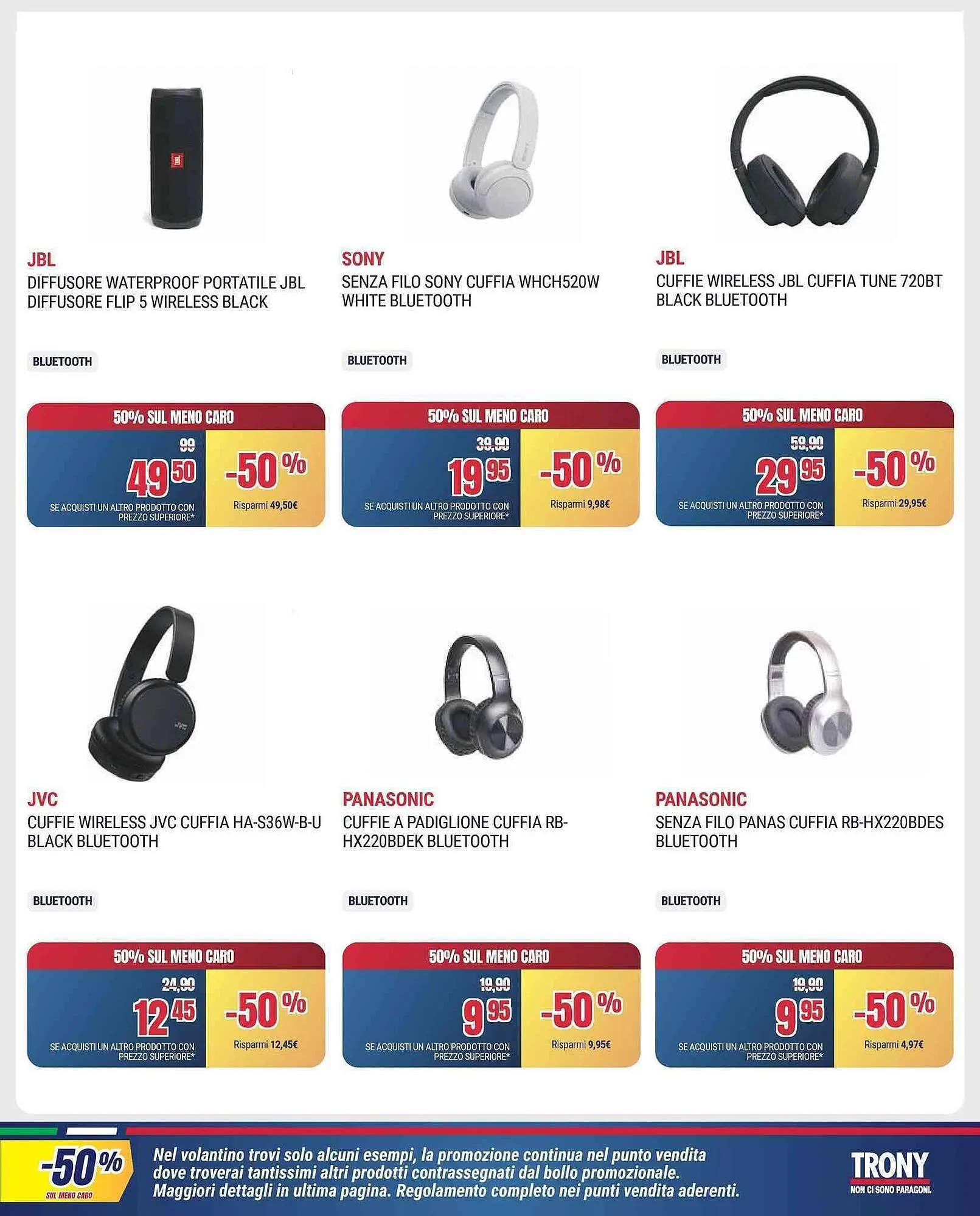 Volantino Trony da 21 agosto a 10 settembre di 2025 - Pagina del volantino 26