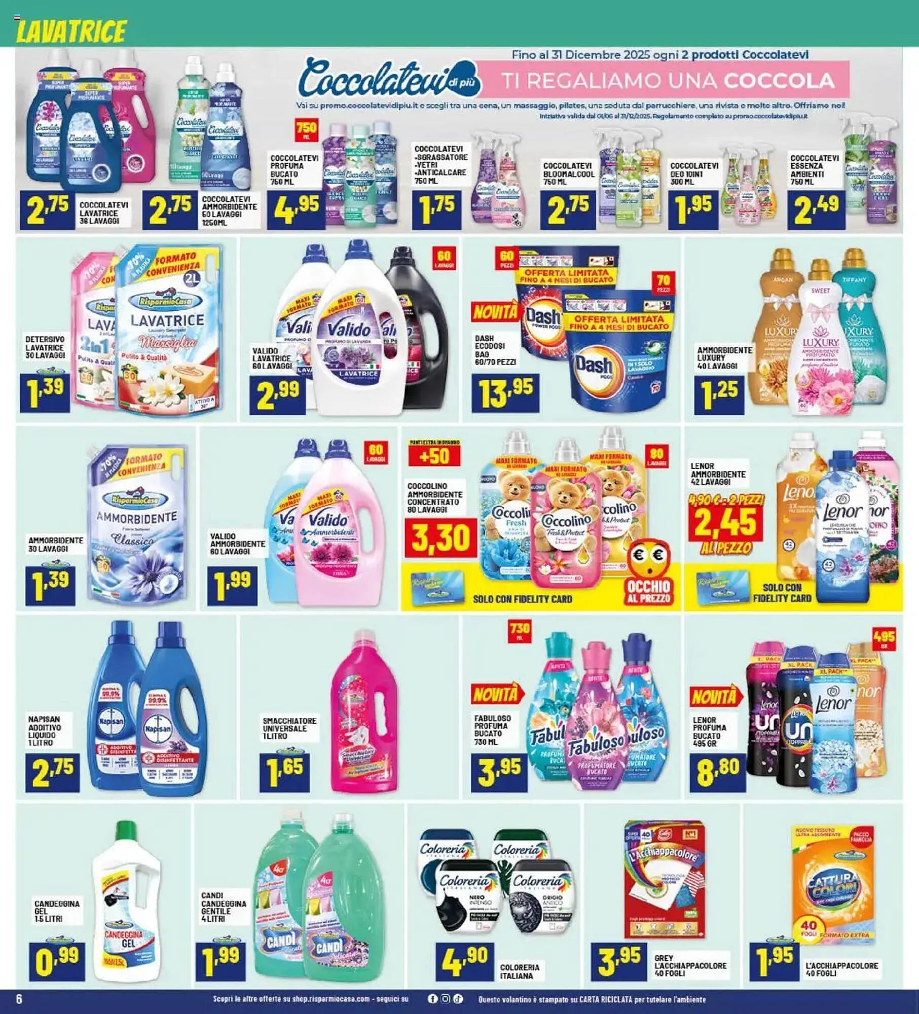 Volantino Risparmio Casa da 24 luglio a 10 agosto di 2025 - Pagina del volantino 6