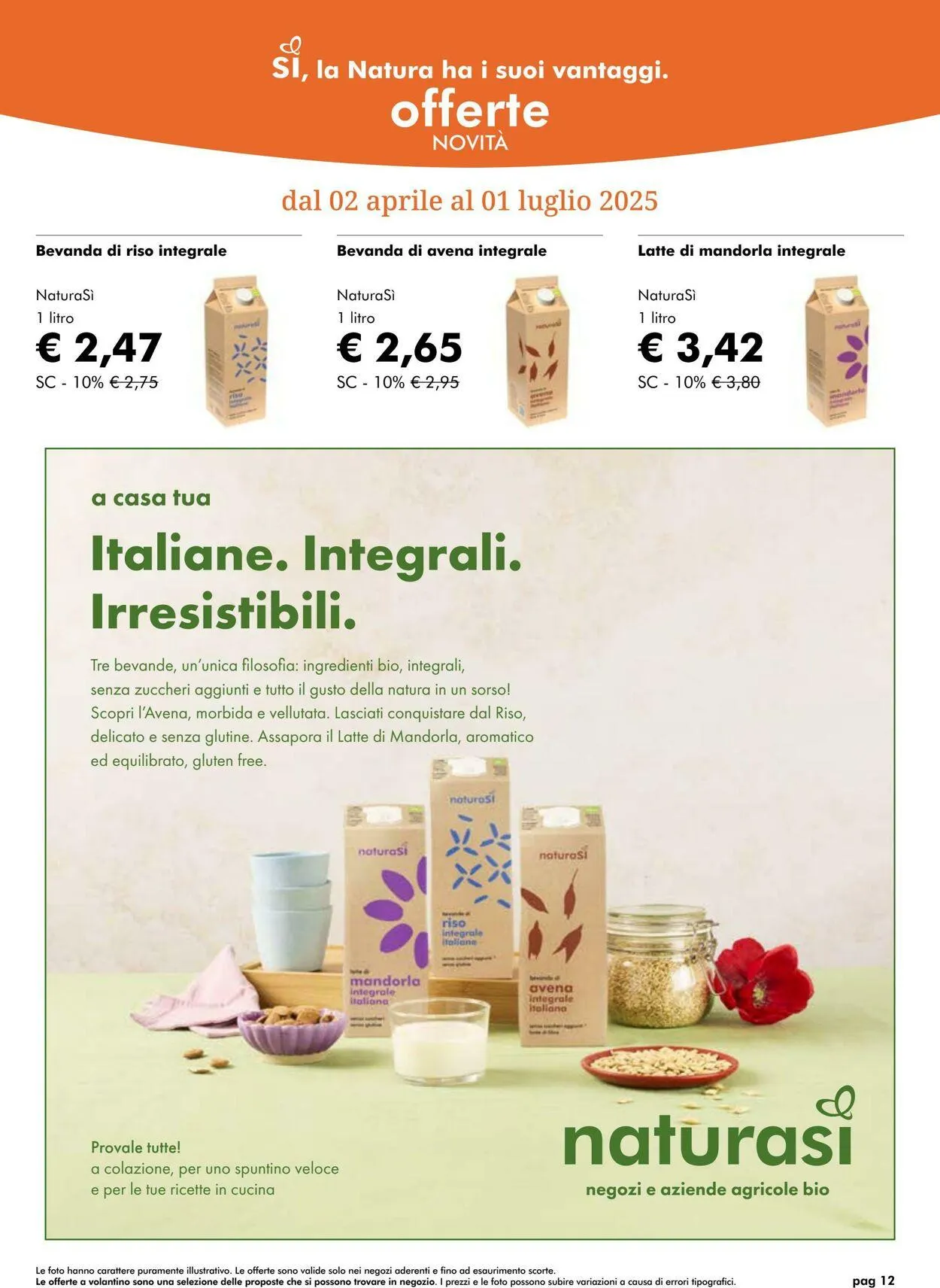 Natura Sì Volantino attuale da 27 maggio a 10 giugno di 2025 - Pagina del volantino 12