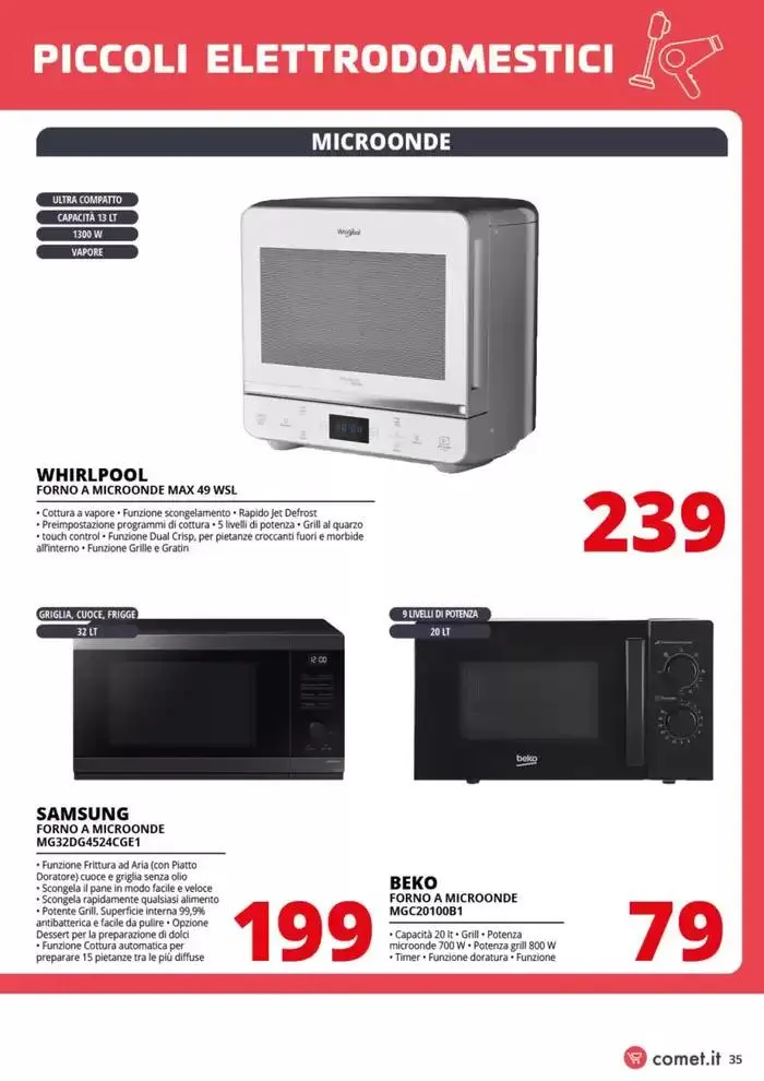 Speciale Piccoli Elettrodomestici  da 7 marzo a 19 marzo di 2025 - Pagina del volantino 35