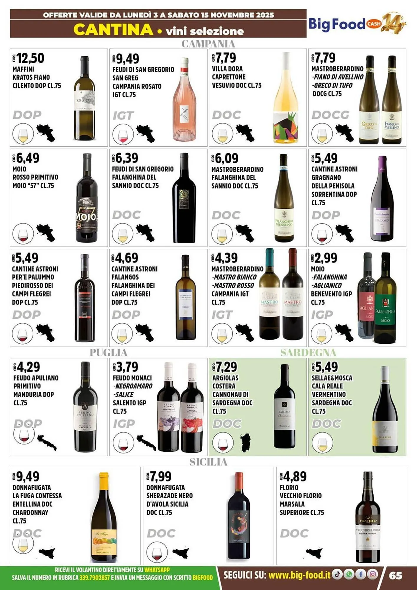 Volantino Big Food da 3 novembre a 15 novembre di 2025 - Pagina del volantino 65