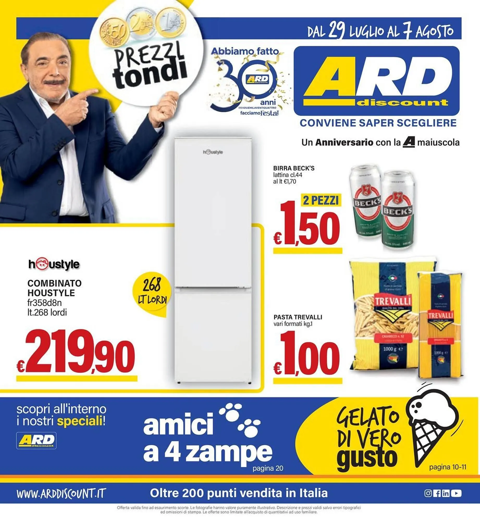 Volantino Ard Discount da 29 luglio a 7 agosto di 2024 - Pagina del volantino 1