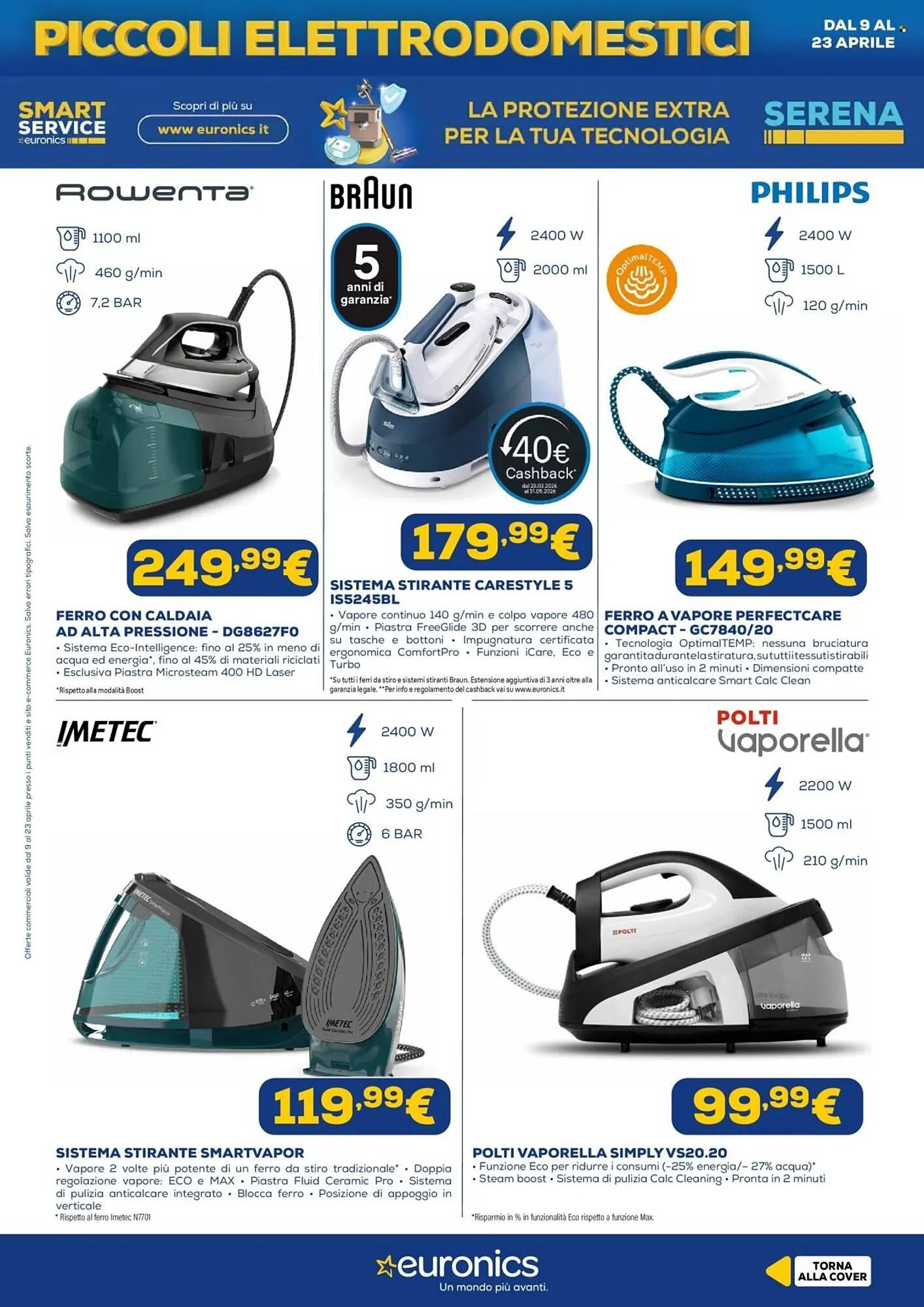 Volantino Euronics da 9 aprile a 23 aprile di 2026 - Pagina del volantino 19