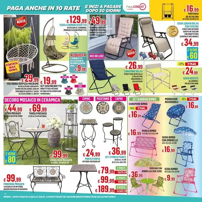 Paga anche in 10 rate da 2 maggio a 29 maggio di 2025 - Pagina del volantino 4