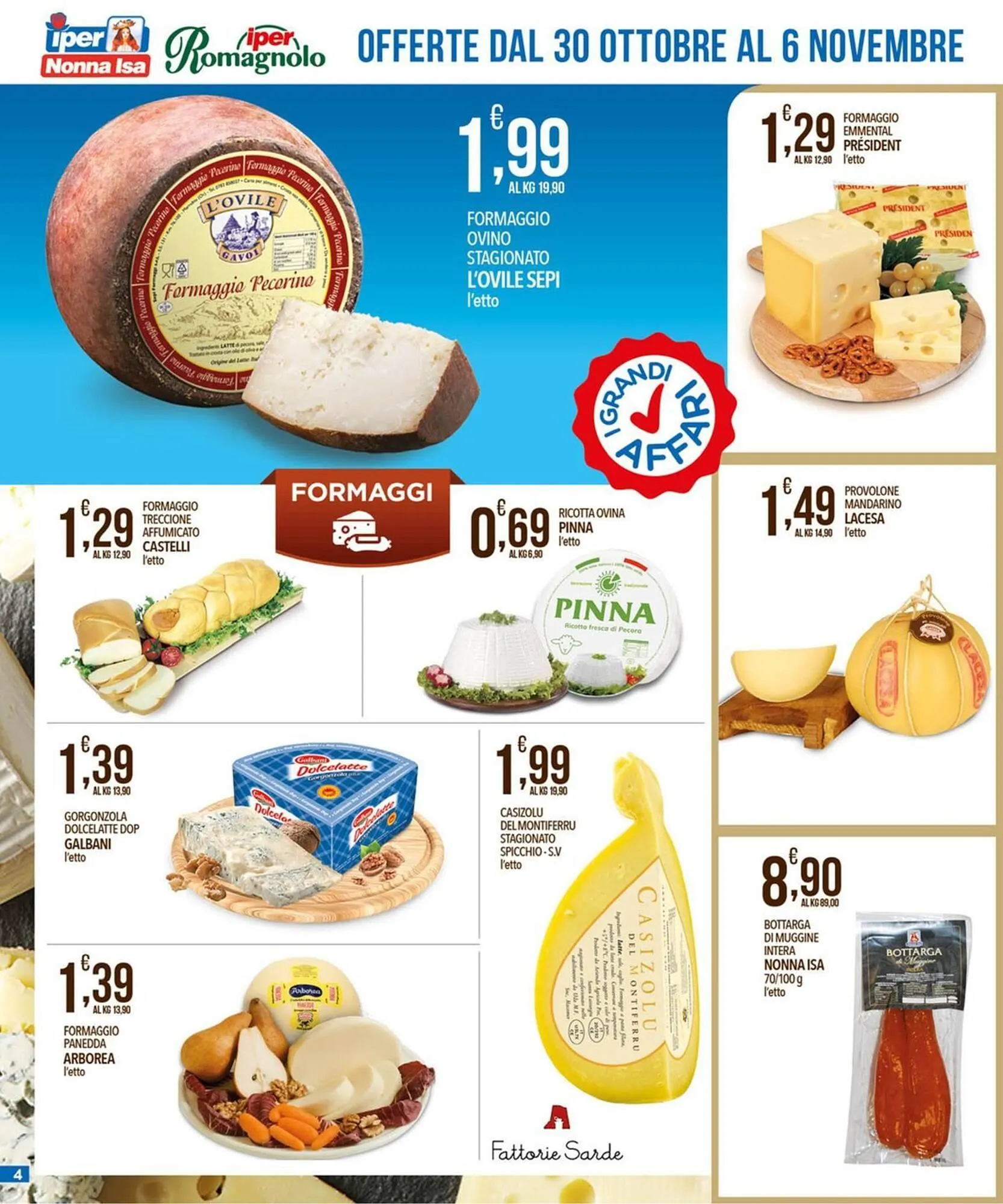 Volantino Iper Nonna Isa da 30 ottobre a 6 novembre di 2025 - Pagina del volantino 4