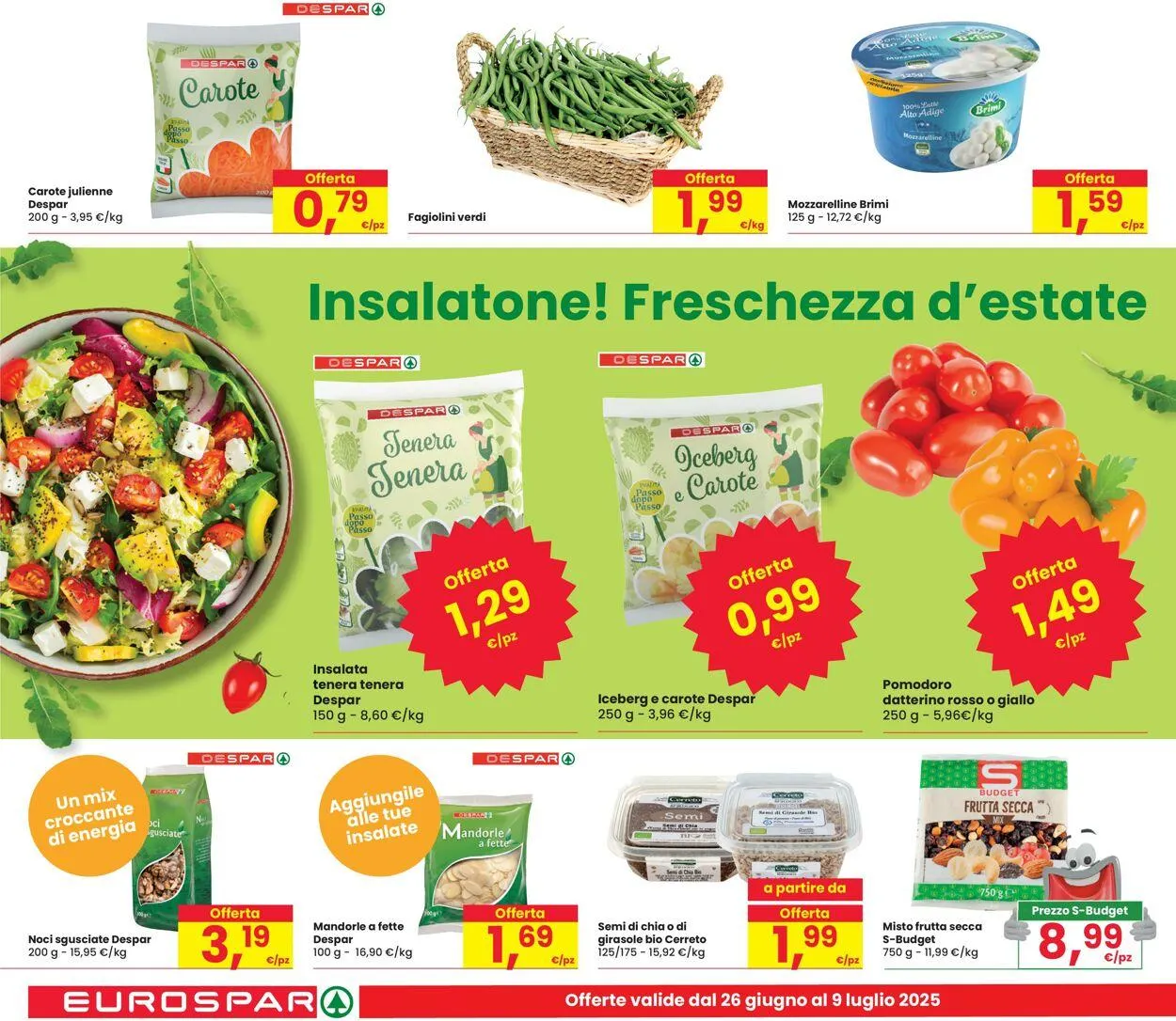 Eurospar Volantino attuale da 26 giugno a 9 luglio di 2025 - Pagina del volantino 6