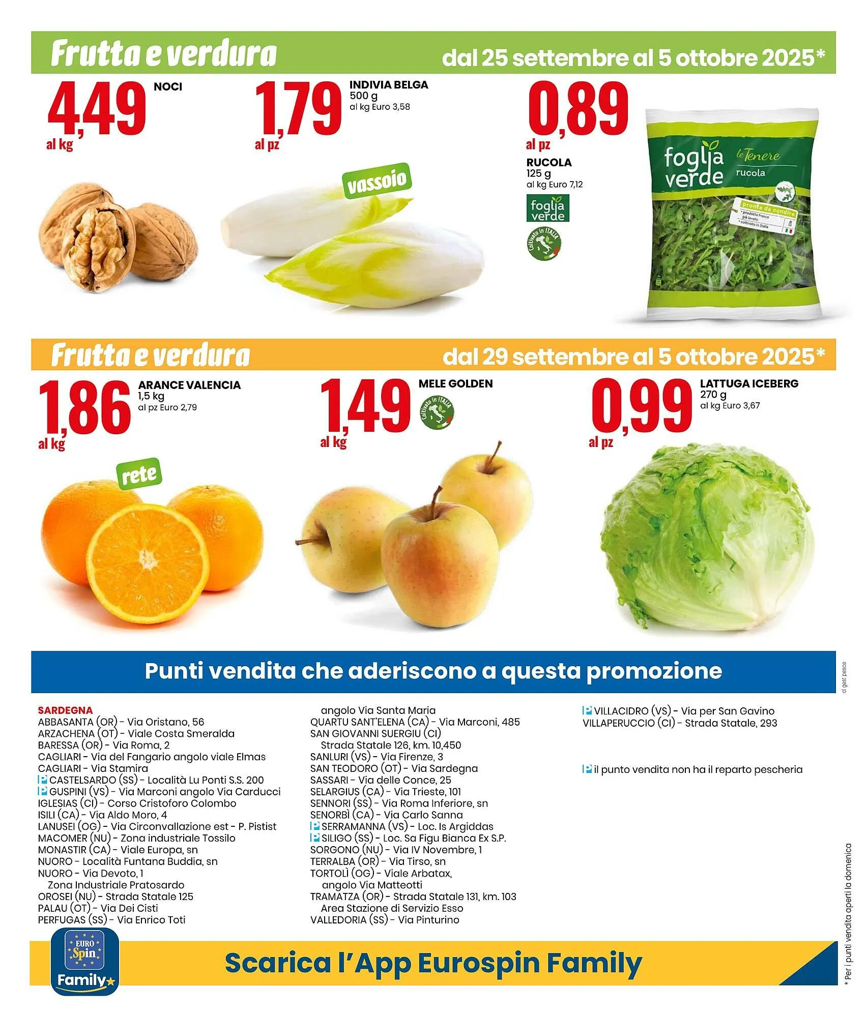 Volantino Eurospin da 25 settembre a 5 ottobre di 2025 - Pagina del volantino 12