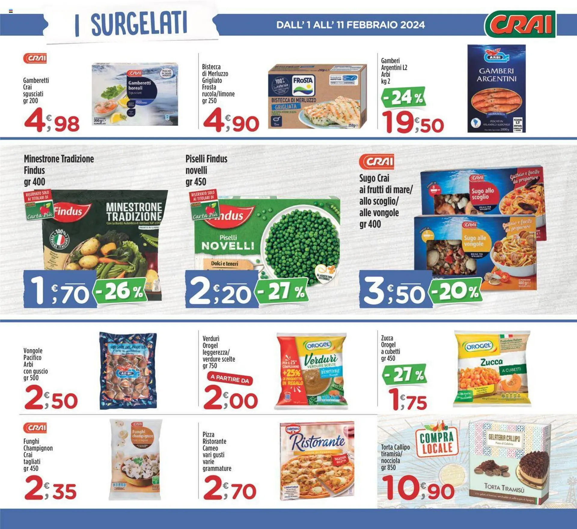 Volantino Crai extra da 1 febbraio a 11 febbraio di 2024 - Pagina del volantino 3