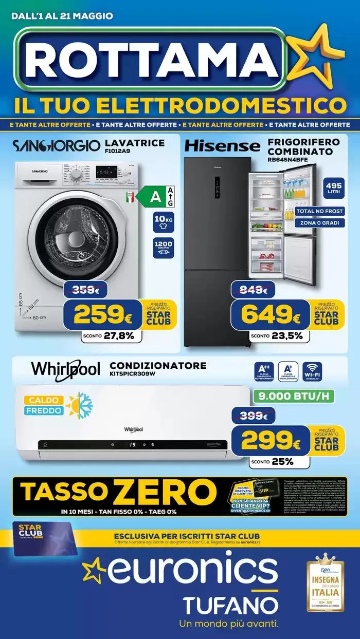ROTTAMA IL TUTO ELETTRODOMESTICO da 7 maggio a 21 maggio di 2025 - Pagina del volantino 1