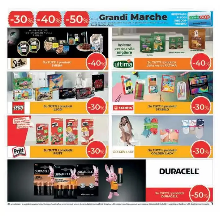 Grandi marche da 8 maggio a 21 maggio di 2025 - Pagina del volantino 9